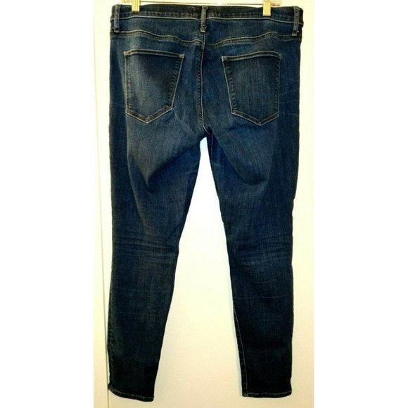 GAP 1969  31/12R Dark Indigo True Skinny Stretchy Jeans 27" inseam - Picture 6 of 6